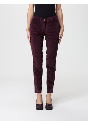 Pants MASON'S Woman color Plum