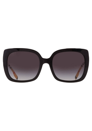 Burberry Caroll Gray Gradient Square Ladies Sunglasses BE4323F 38538G 56