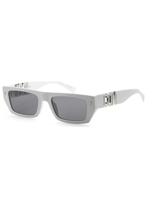 Dsquared2 Grey Rectangular Mens Sunglasses ICON 0011/S 0VK6/IR 54