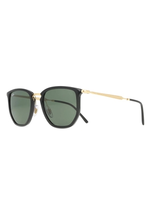Ray Ban Green Irregular Unisex Sunglasses RB4451 630631 50