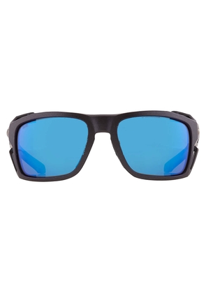 Costa Del Mar KING TIDE 8 Blue Mirror Polarized Glass Mens Sunglasses 6S9111 911101 60