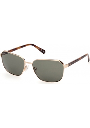 Guess Green Rectangular Mens Sunglasses GU00117 32N 59