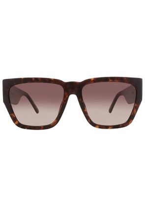 Marc Jacobs Brown Gradient Sport Ladies Sunglasses MARC 646/S 0086/HA 57