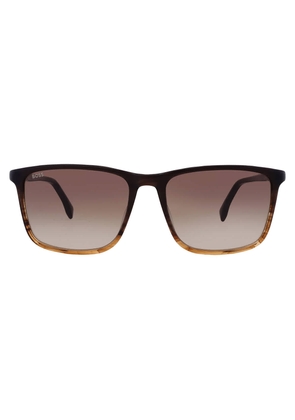 Hugo Boss Brown Shaded Square Mens Sunglasses BOSS 1434/S 0EX4/HA 56