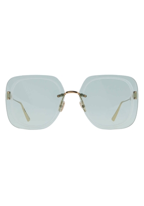 Dior ULTRADIOR SU Green Square Ladies Sunglasses CD40031U 10N 65