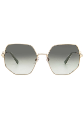 Marc Jacobs Grey Gradient Green Butterfly Ladies Sunglasses MARC 730/S 0PEF/9K 59