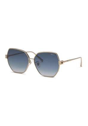 Chopard Blue Gradient Butterfly Ladies Sunglasses SCHL28M 08FE 59