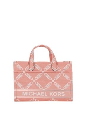 Michael Kors Small Gigi Logo Jacquard Messenger Bag