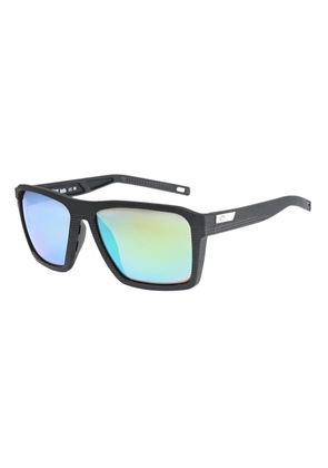 Costa Del Mar ANTILLE Green Mirror Polarized Glass Square Mens Sunglasses 6S9083 908303 58