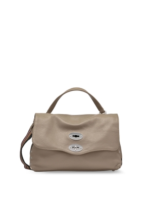 Zanellato Postina S Leather Crossbody Bag With Double Shoulder Strap