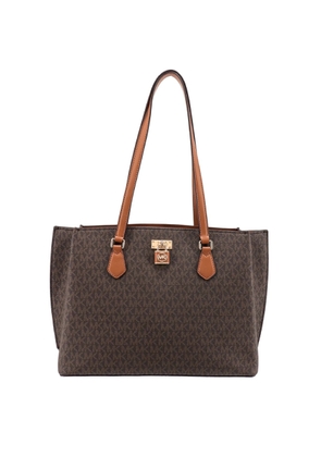 Michael Kors Large Ruby Monogram Logo Tote Bag