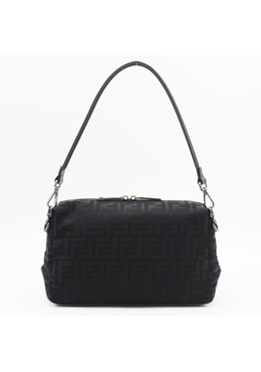 Fendi Black Lui Medium Crossbody Bag