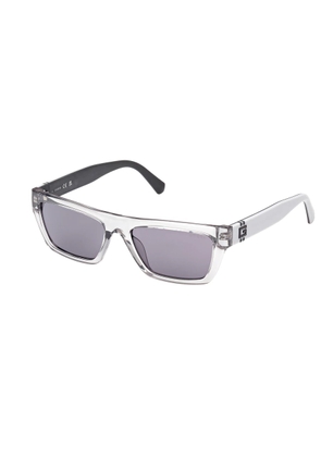Guess Smoke Rectangular Mens Sunglasses GU00120 20A 55