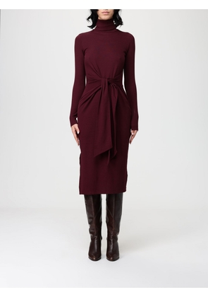 Dress LAUREN RALPH LAUREN Woman color Burgundy