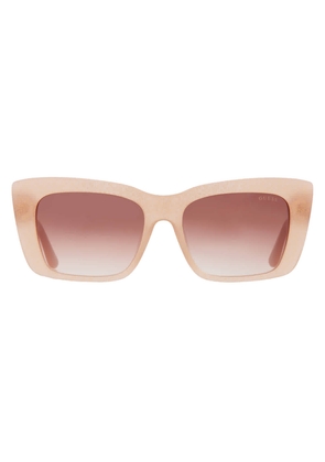 Guess Gradient Brown Cat Eye Ladies Sunglasses GU7890 57F 55