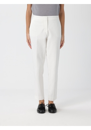 Pants MAX MARA Woman color White