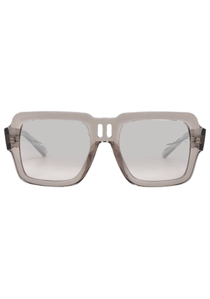 Ray Ban Magellan Bio Based Silver/Brown Gradient Mirror Square Unisex Sunglasses RB4408 67278Z 54