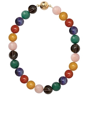 Eliou Lanai Necklace in Multi Color - Red,Green. Size all.