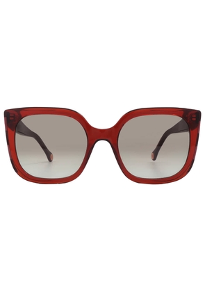 Carolina Herrera Brown Cat Eye Ladies Sunglasses HER 0128/S 0C8C/HA 54