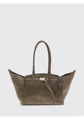 Shoulder Bag BENEDETTA BRUZZICHES Woman color Dove Grey