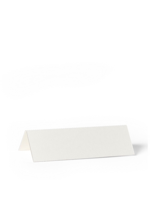 Smythson Small Tented Place Cards In Silver Edging