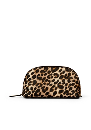 Smythson Cosmetic Case In Panama Leopard