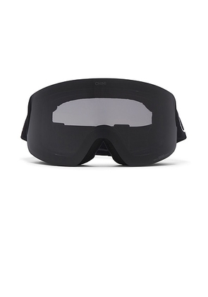 Chimi Ski 01 Sella Ski Goggles in Coal Black & Black - Black. Size all.