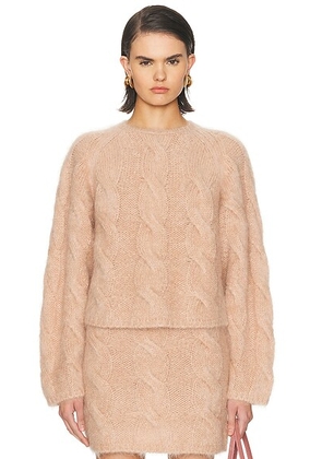 By Malene Birger Elliot Sweater in Rose Dust - Rose. Size L (also in M, S, XS).