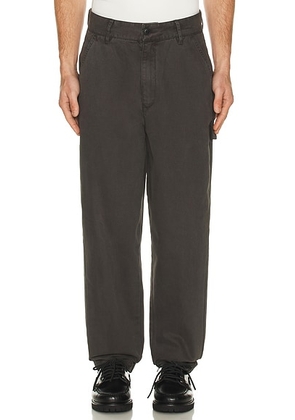 Barbour Bowland Relaxed Fit Trouser in Black - Charcoal. Size 30 (also in 32, 34, 36).