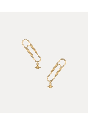 Vivienne Westwood Pimlico Earrings 9k Gold Women
