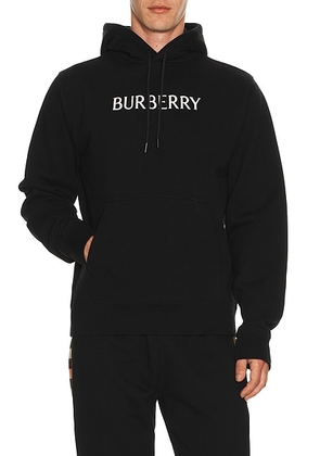 Burberry Simon Hoodie in Black - Black. Size L (also in M, S, XL/1X, XXL/2X).