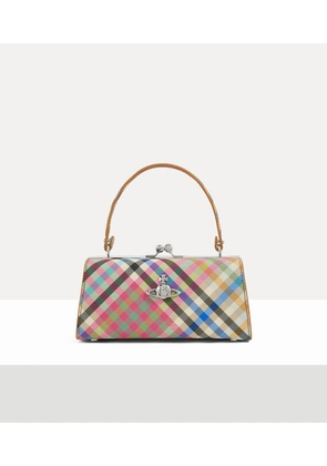 Vivienne Westwood Doll XL Bag Polyurethane / Polyester / Cotton Heather-plaid