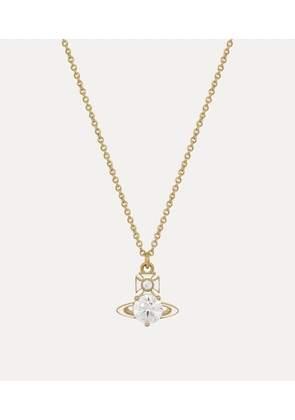 Vivienne Westwood Millie Pendant Necklace Gold-white-enamel-white-cz Gold-white-enamel-white-cz Women