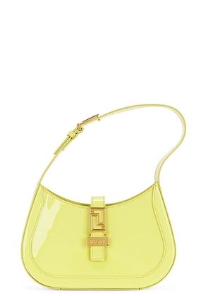 versace VERSACE Greca Goddess Hobo Bag in Yellow - Yellow. Size all.