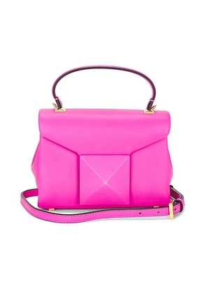 valentino garavani Valentino Garavani Mini One Stud Top Handle Bag in Pink - Pink. Size all.
