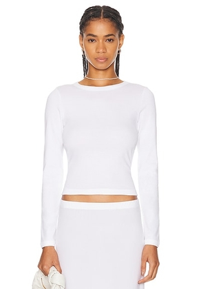 FLORE FLORE Max Tee in White - White. Size L (also in M, S, XL, XS).