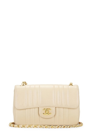 chanel Chanel Lambskin Mademoiselle Flap Bag in Beige - Beige. Size all.