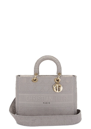 dior Dior Lady D-Lite Handbag in Grey - Grey. Size all.