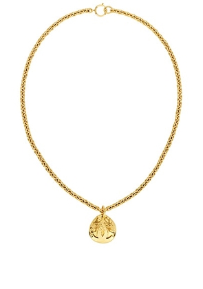 chanel Chanel 1994 Coco Mark Necklace in Gold - Metallic Gold. Size all.