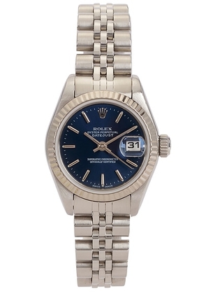 rolex Rolex Datejust 69174 Watch in Silver - Metallic Silver. Size all.