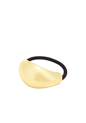 Jordan Road Dome Hair Cuff in 14k Gold - Metallic Gold. Size all.