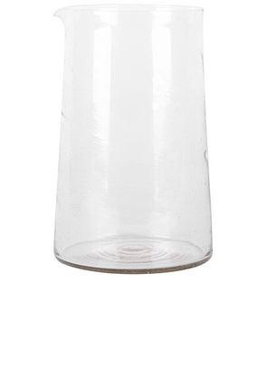 FRAMA Isle Glass Pitcher in Light Smoke - Neutral. Size all.