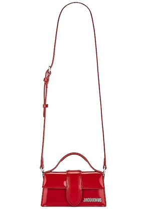JACQUEMUS Le Bambino Bag in Red - Red. Size all.