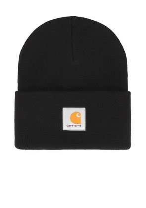 Carhartt WIP Acrylic Watch Hat in Black - Black. Size all.