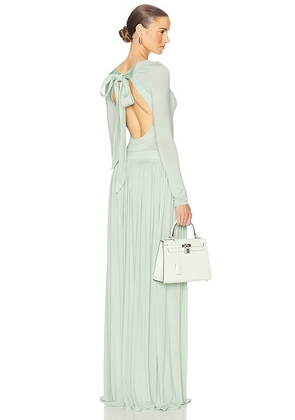 Helsa Aesther Jersey Dress in Seafoam - Green. Size M (also in ).