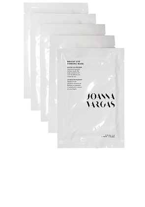 Joanna Vargas Bright Eye Firming Mask 5 Pack in N/A - Beauty: NA. Size all.