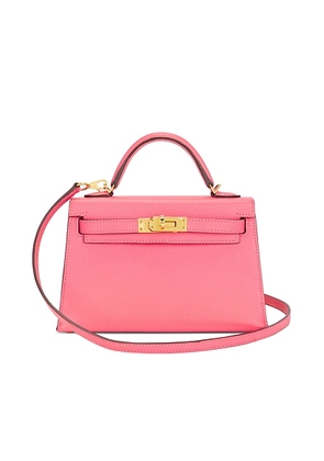hermes Hermes Epsom Kelly 20 Sellier Handbag in Rose Azalee - Fushia. Size all.