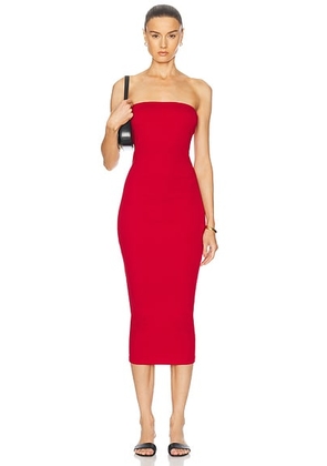 FLORE FLORE Liv Dress in Red - Red. Size L (also in M, S, XS).