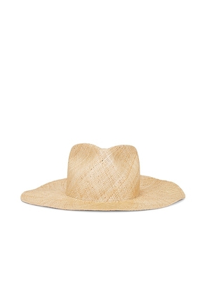 Janessa Leone Misha Hat in Natural - Tan. Size S (also in ).