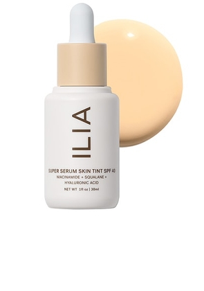 ILIA Super Serum Skin Tint SPF 40 in 2.5 Sombrio - Beauty: NA. Size all.